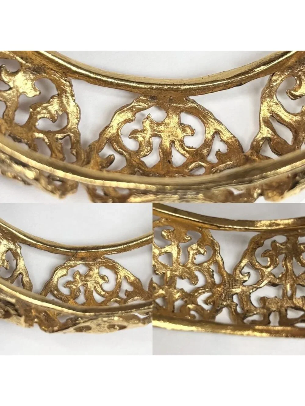Chanel Big Bangle CC Logo Bracelet 2 5 Gold